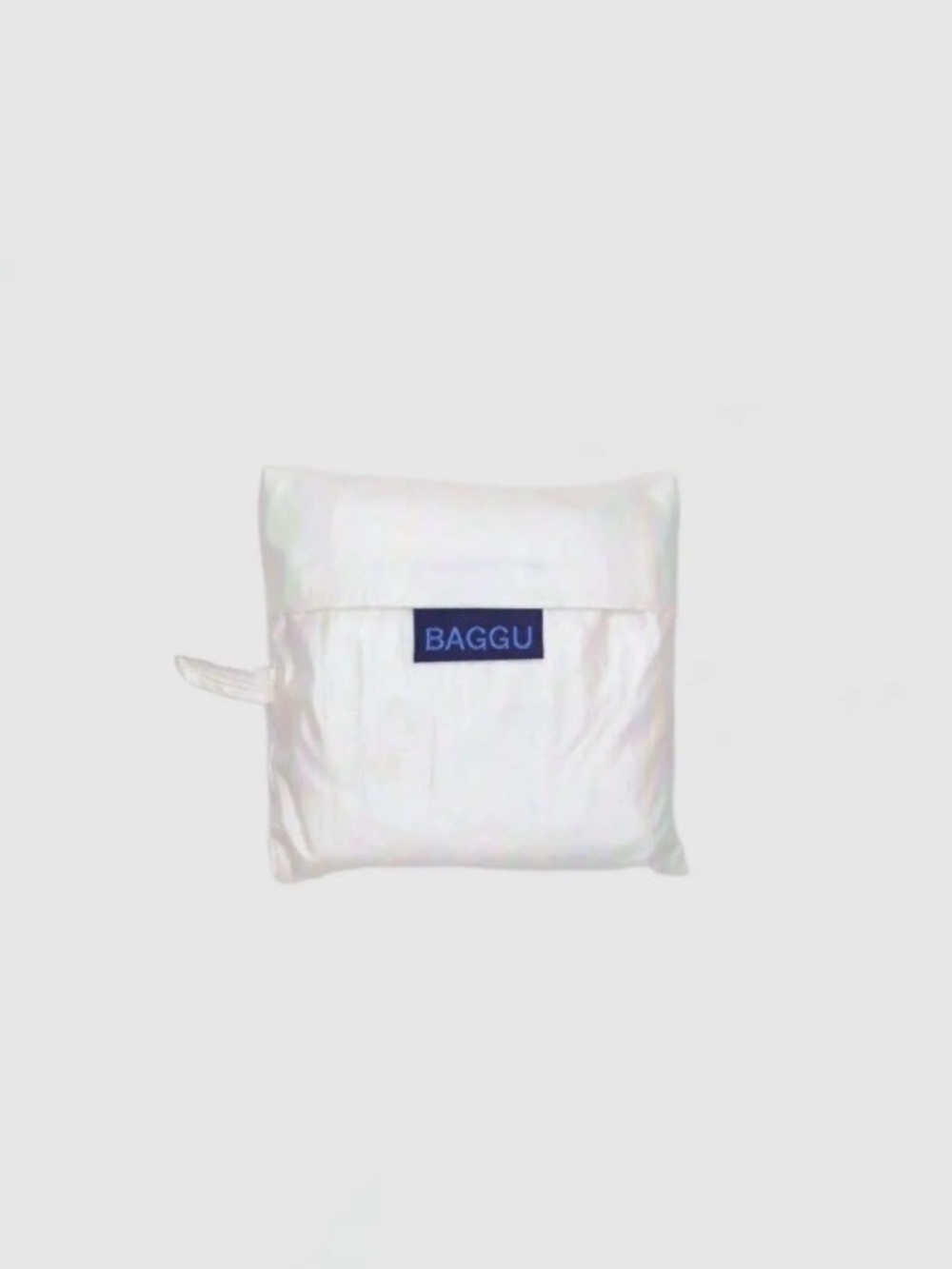 BAGGU: Standard Reusable “Pearl Metallic”🤍
